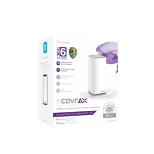 D-Link COVR-X1870 AX1800 Whole Home Mesh Wi-Fi System (3-Pack)