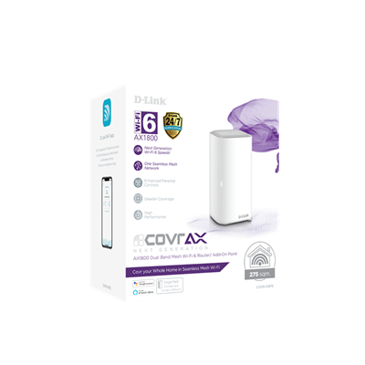 D-Link COVR-X1870 AX1800 Whole Home Mesh Wi-Fi System (3-Pack)