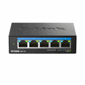 D-Link DMS-105 5-Port 2.5Gb Unmanaged Gaming Switch