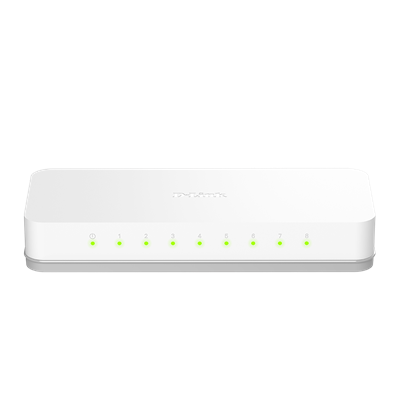 D-Link DES-1008A 8-Port 10/100 Unmanaged Desktop Switch