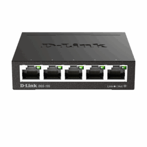 D-Link DGS-105 5-Port Gigabit Unmanaged Switch (Metal Casing)