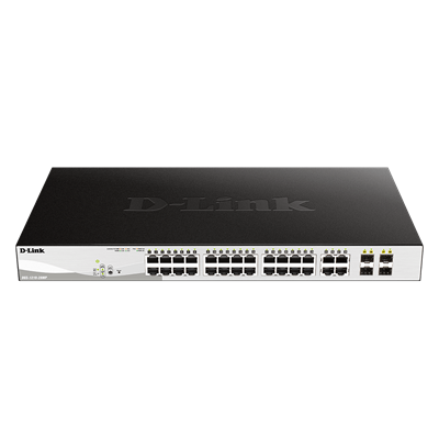 D-Link DGS-1210-28MP 24-Port PoE Smart Managed Gigabit Switch