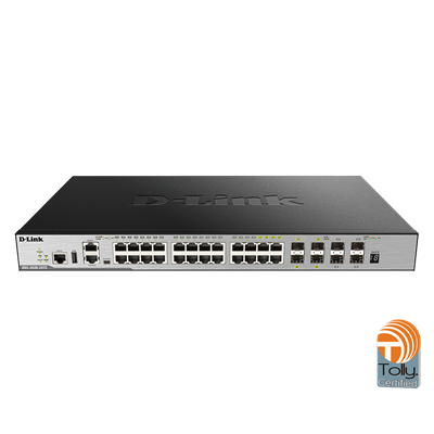 D-Link DGS-3630-28TC Gigabit L3 Stackable Managed Switch