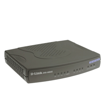 D-Link DVG-6004S 4-Port FXS VoIP Gateway