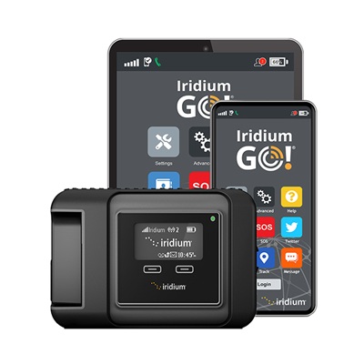 Iridium GO! Satellite Wi-Fi Hotspot
