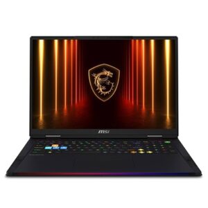 MSI, 9S7-182462-058, Raider 18 HX AI A2XWJG, 2TB SSD, 64GB RAM, Intel Core Ultra 9 285HX Processor