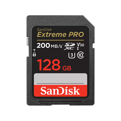 SanDisk Extreme Pro SD Card 128GB