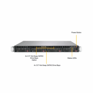 Supermicro SYS-5019C-M 1U Rack Server