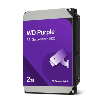 WD Purple (Surveillance HDD) 2TB WD23PURZ