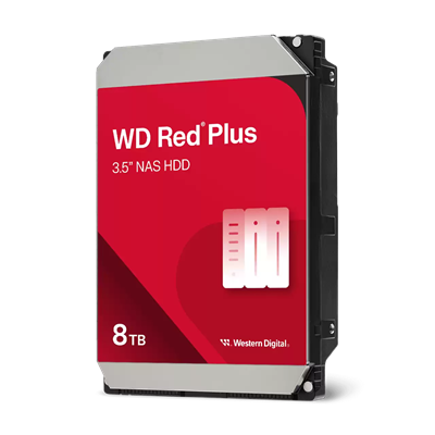 WD Red Plus (NAS HDD) 8TB WD80EFZZ