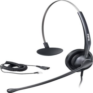 YEALINK YHS34 MONO, Wired Headset with QD to RJ Port