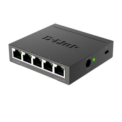 D-Link DGS-105 5-Port Gigabit Unmanaged Switch (Metal Casing) - Image 3
