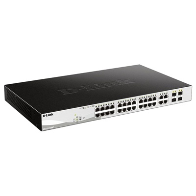 D-Link DGS-1210-28MP 24-Port PoE Smart Managed Gigabit Switch - Image 2