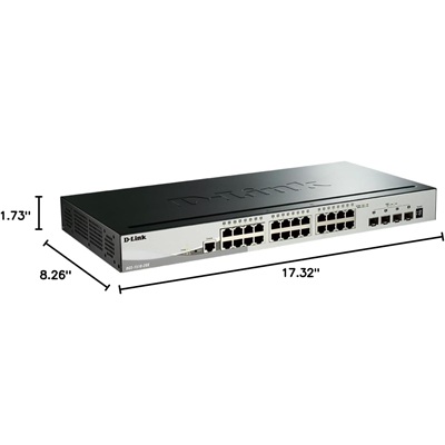 D-Link DGS-1510-28X Stackable Smart Managed 10G Uplink Switch - Image 2