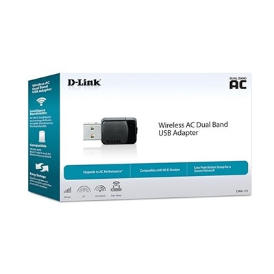 D-Link DWA-171 Wireless AC600 Dual-Band USB Adapter - Image 2