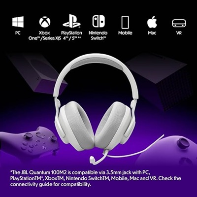 JBL Quantum 100M2 (JBLQTUM100M2BLK) - Image 2