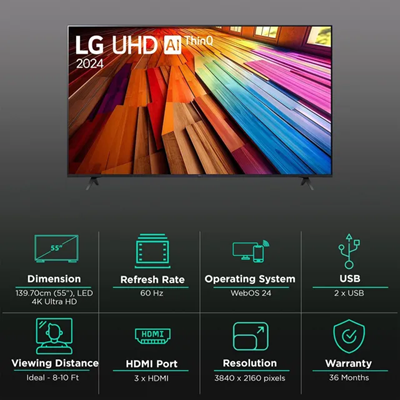 LG AI TV UT80 55UT8000 (2025) - Image 3