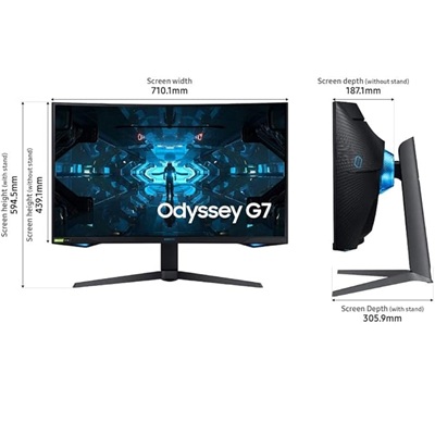 Samsung Odyssey G7 C27G75TQSE - Image 3