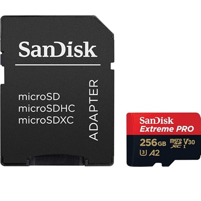 SanDisk Extreme Pro microSD Card 256GB - Image 3