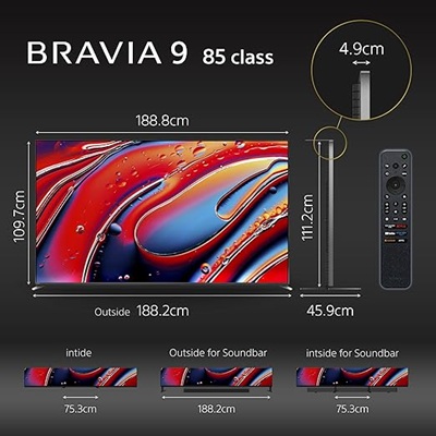 Sony BRAVIA 9 Series Mini LED XR-75Z9K (2025) - Image 4