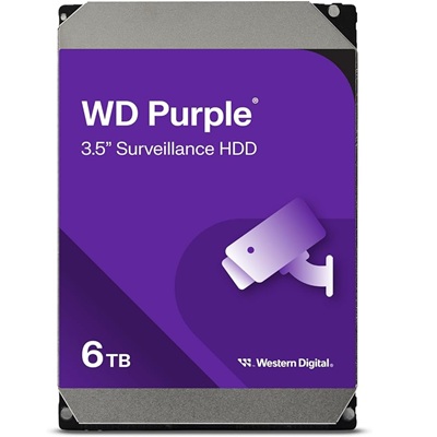 WD Purple (Surveillance HDD) 6TB WD64PURZ - Image 2
