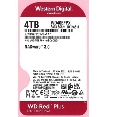WD Red Plus (NAS HDD) 4TB WD40EFPX - Image 3