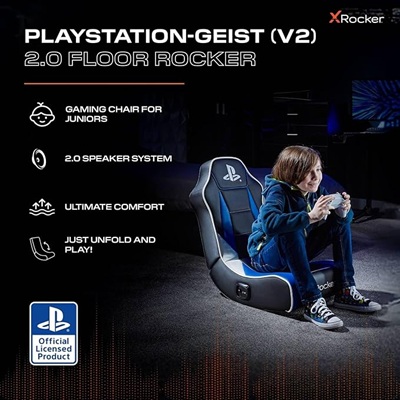 X Rocker Playstation Geist (V2) 2.0 Floor Rocker - Image 3