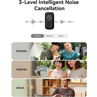 Hollyland LARK A1 Microphone – Wireless Lavalier System - Image 3