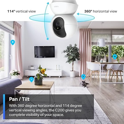 Tapo C200 Camera – Smart Wi-Fi Indoor Security for Home - Image 4