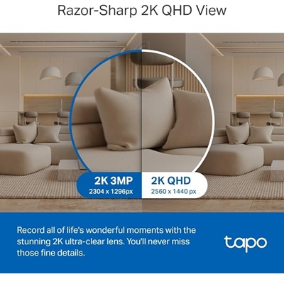 Tapo C220 Smart Camera – 1080p Indoor Wi-Fi Security Cam - Image 3