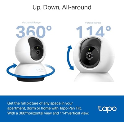 Tapo C220 Smart Camera – 1080p Indoor Wi-Fi Security Cam - Image 4