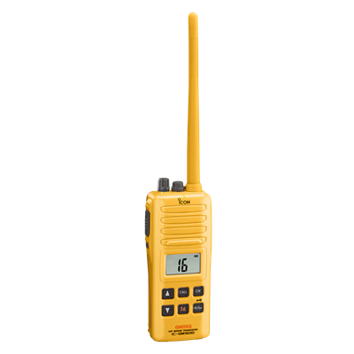 Icom IC-GM1600, IC GM1600 VHF, GMDSS handheld radio, Marine survival craft radio, IPX7 waterproof VHF, Emergency marine radio, SOLAS GMDSS handset